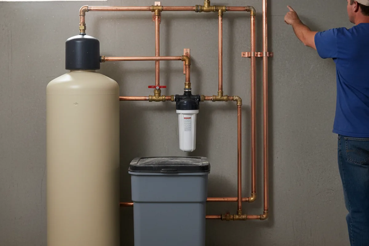 Whole-house water treatment system installed in Cave Junction